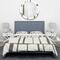 Designart 'minimalist black and white I' Geometric Bedding Set - Duvet Cover & Shams